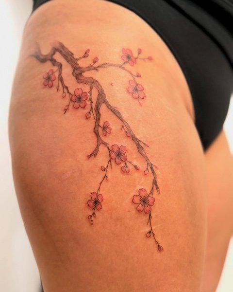 Fine line tattoo artistry by Bella at Picosa Ink Beauty Bar