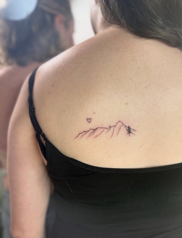 fine line tattoo work at Picosa Ink in Loveland Colorado