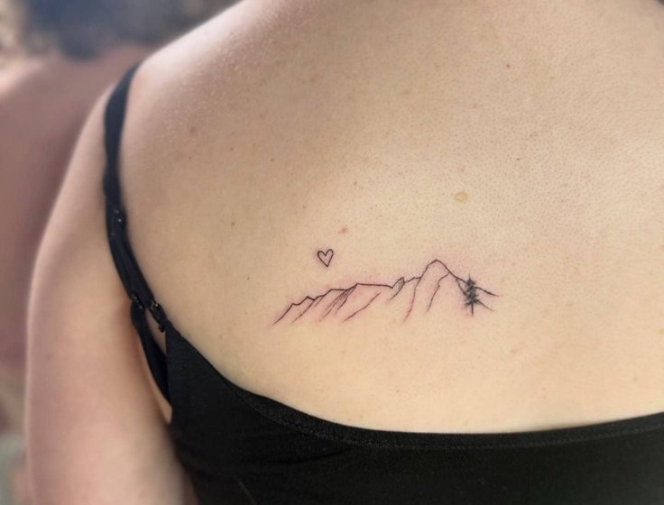 Fine line tattoo gallery 13