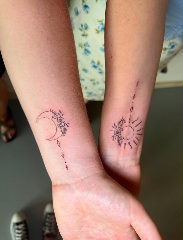 fine line tattoo work at Picosa Ink in Loveland Colorado