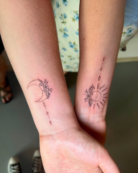 Fine line tattoo artistry by Bella at Picosa Ink Beauty Bar