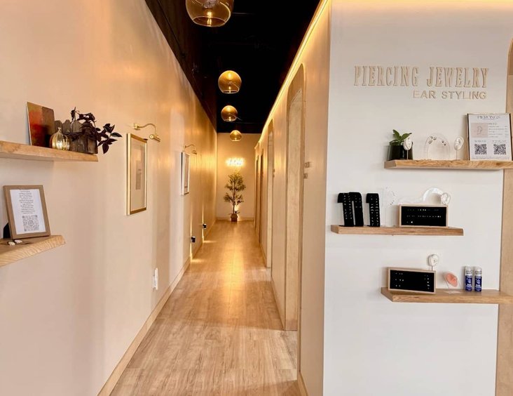 Minimalist beauty room interior at Picosa Ink